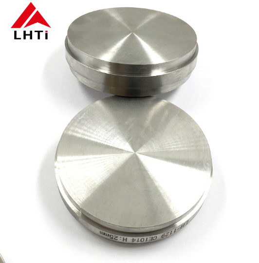 Polished Silver Titanium Disc in Various Diameters For Precision Applications