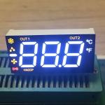 Multicolour Triple Digit 7 Segment LED Display For Refrigerator with 90 degree
