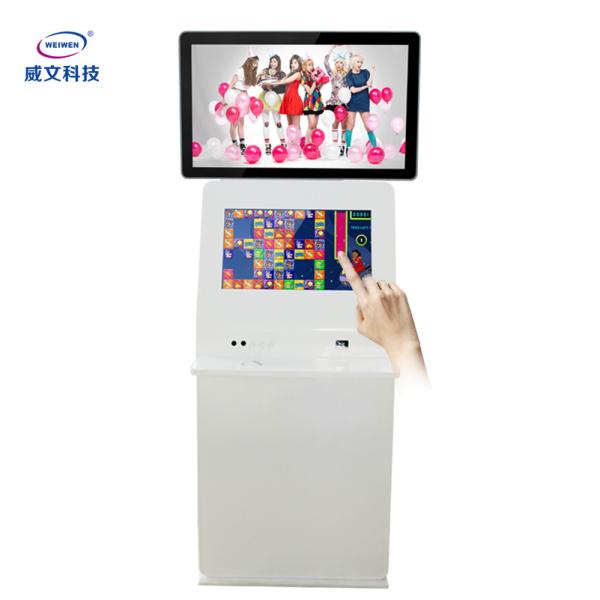Quality Banking Interactive Self Service Information Kiosk 300 nits Capacitive for sale