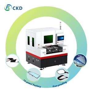 China HTI Glass Mirror Laser Cutting Machine Cutting 0.2-5mm 1800*1700*2035mm on sale