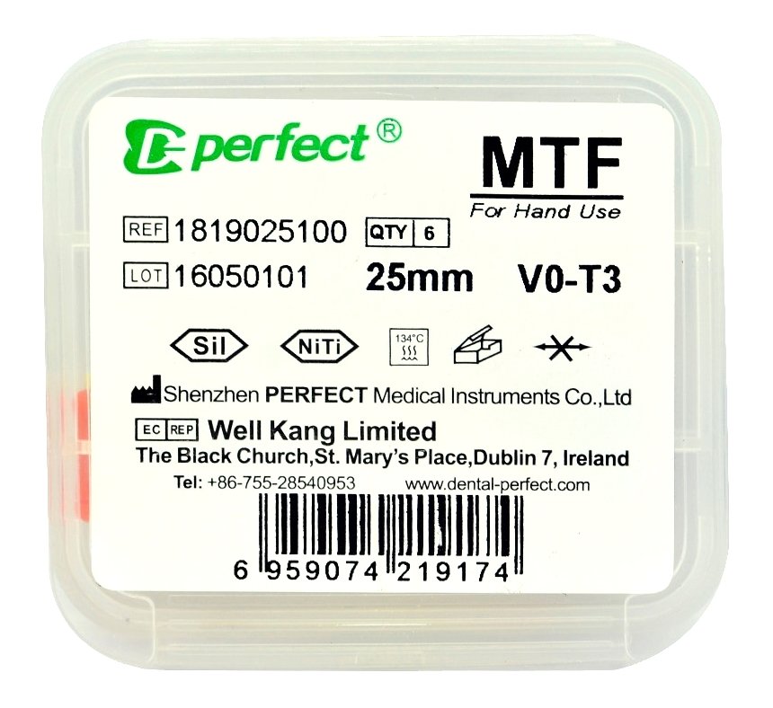 Endodontic instrments compatible to Protaper