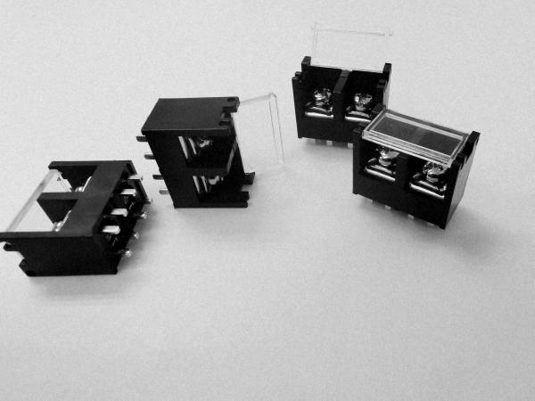 Quality Black Barrier Terminal Block Connector11mm Pitch 2 Positions For Power Supply Euipment for sale
