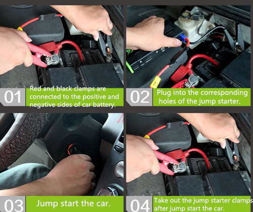 Air Compressor 24v Jump Starter / Multi Function Jump Starter 10000mah