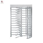 SUS304 Full Height Security Turnstile Rotating Security Gates Bidirectional