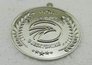 China Customized Medallion For Running Competition Event , Baseball Medals With Heat Transfer Lanyard on sale
