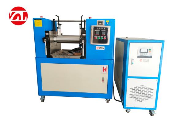 Quality Oil Heating Two Roll Mill 120ml 4inch for sale