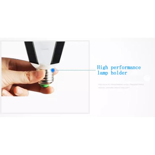 E27 Highlight Solar Emergency Lights LED Chip Interface Power Failure 396lm