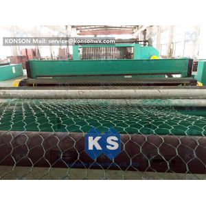 Buy cheap Automatic Double Twist Hexagonal Wire Mesh Machine PLC Control System product