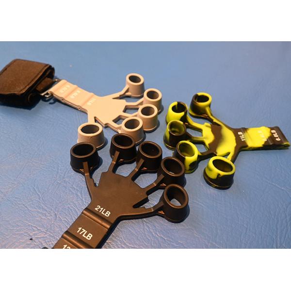 Enhance your finger strength with this Adjustable Finger Exerciser featuring 6 resistance levels.