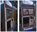 Professional Automatic Soft Serve Ice Cream Vending Machine with Cup Volume 80