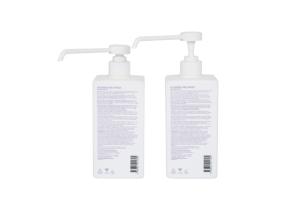 China Hdpe 500ml Alcohol Gel Antibacterial Odm Hand Sanitizer Pump Bottle on sale