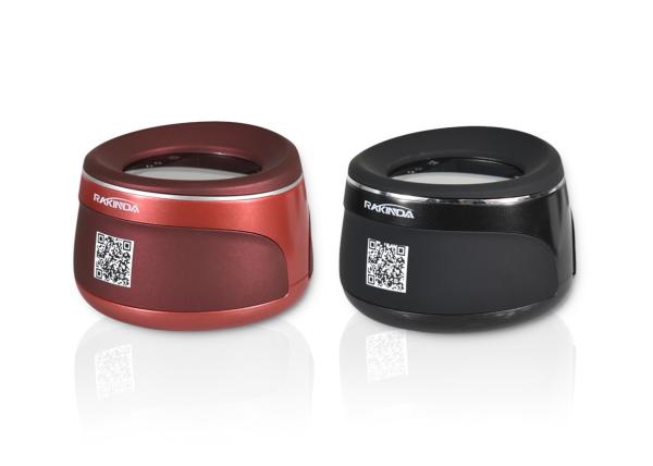Quality Auto Code Reader Desktop Barcode Scanner RED OEM Scan Engine 10 Mil Resolution for sale