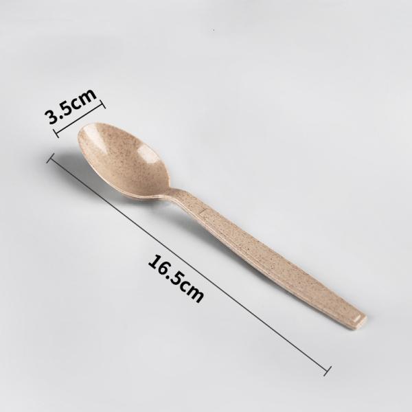 Quality Enviromentally 165 Mm Wheat Spoon For Catering Event 1/1000pcs for sale