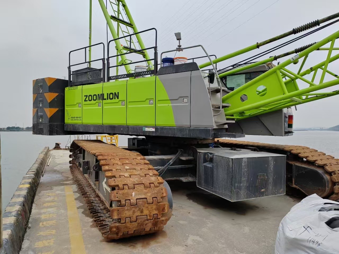 Zoomlion Crawler Crane 85 Tons, Has a Mature Used Crawler Crane Export Experience