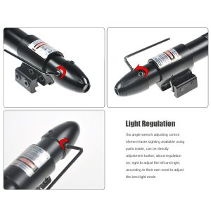 Tactical green beam laser sight with rail mount