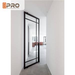 China Standard Aluminum Profile Residential Entry Doors / Front Pivot Entrance Doors center pivot door entrance pivot door on sale