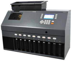 Buy cheap Kobotech LINCE-91C 10 Channels Value Coin Sorter Counter counting sorting machine(ECB 100%) product