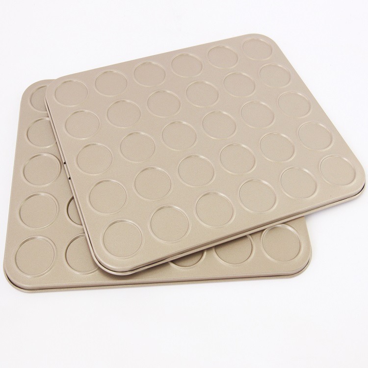 Durable Carbon Steel Cake Pan Set Kitchen Bakery Bakeware