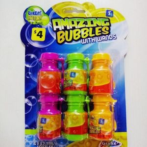 Buy cheap 6pcs colorful bubble toys non toxic bubble water product