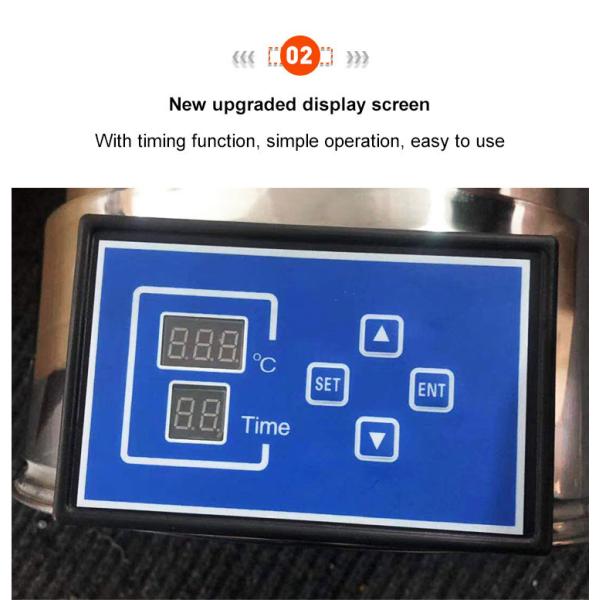 High Pressure Steam Sterilizer Autoclave Medical Stainless Steel 18L Automatic Portable