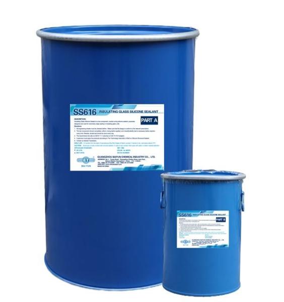 Quality Non Structural 2 Part RTV Silicone Insulating Glass Sealant BAIYUN for sale