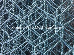 Professional Chain Link Panels , Diamond Chain Link Mesh Fence 1~5m Height
