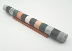 Dough Dumpling Stone Rolling Pin , Custom Rolling Pin 100% Natural Marble