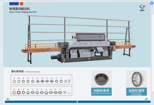 Quality XinHu 10 Motor Single Edge Straight Line Grinding Machine 2200W for sale