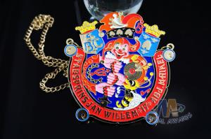 Buy cheap Commercial Non - Toxic Bulk Buy Medals , Gold Bronze Silver Medals With Chian product