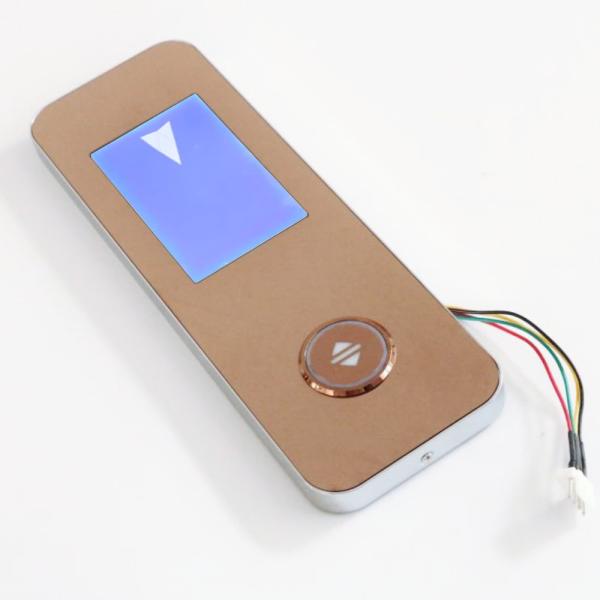 Quality White Button Light and DC24V Input Voltage for Rose Gold Stainless Steel Elevator LOP for sale