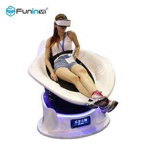Buy cheap Adults 9D Virtual Reality Simulator Slide Simple Interface White Color product