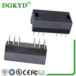 12 Pins KH1601DR Ethernet Transformer , 10/100 Ethernet Transformer Modules