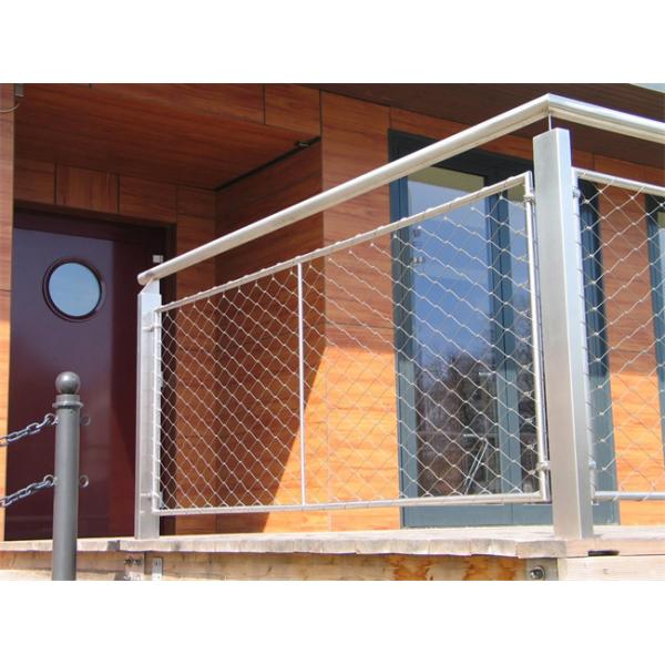 4mm 316 Stainless Steel Cable Mesh Rope Net ODM