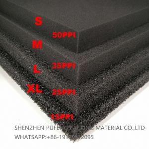 Buy cheap Reticulated Polyurethane Foam Filter Material Water Aquarium Sponge Filter 10-60PPI product