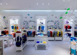 Buy cheap Beautiful Kids Boutique Retail Fixtures / Retail Store Equipment With Drawers product