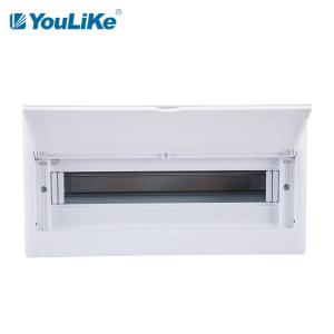 Buy cheap Stable Portable Single Phase MCB Box 16 Way White High Safety product