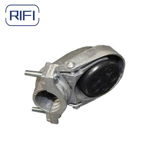 Quality OEM EMT Conduit Fittings 1/2" -4 " Service Entrance Cap ClampType for sale