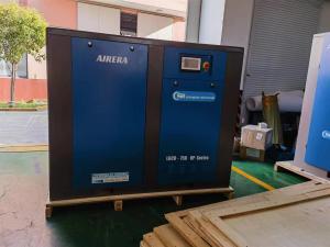 Single-stage Rotary Air Compressor with 1.5-15m³/min Air Flow and 7-13bar Discharge Pressure