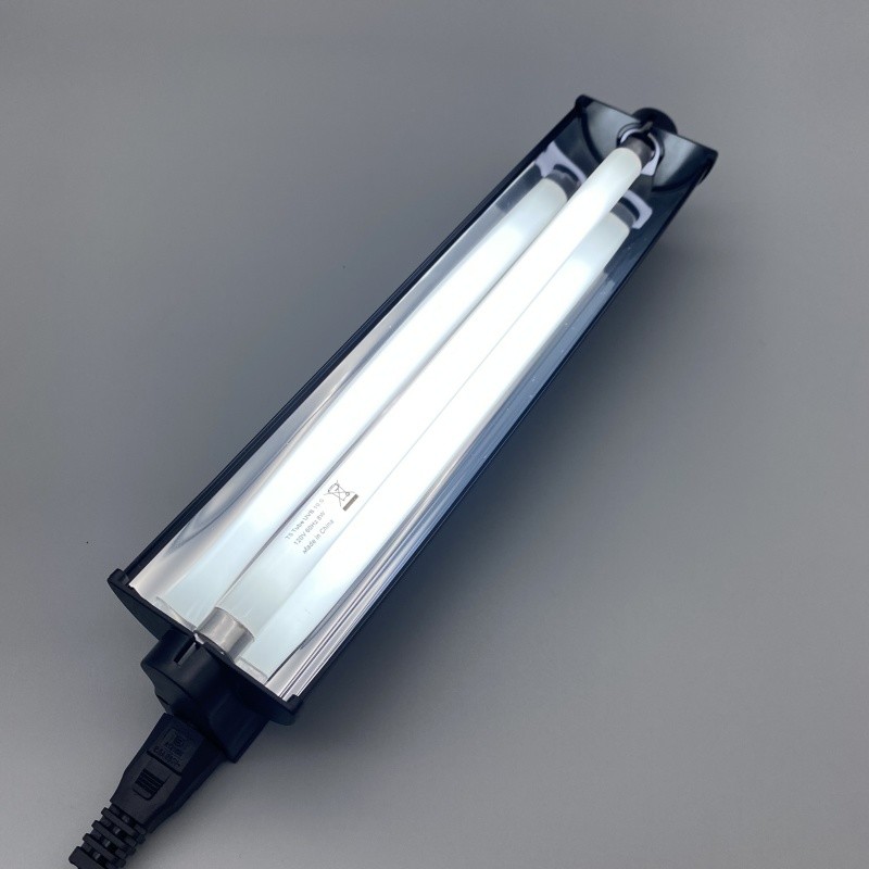 24W T5 Reptile Light Fixture Combo Kit 22 Inches Prevent Reptile Metabolic Bone Disease With 10.0 UVB Type