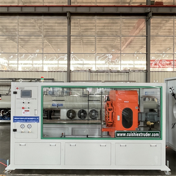 pipe extrusion line plastic electric threading PVC/PPR pipe extrusion line/tube making machine