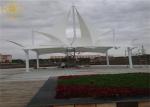 Steel Structure PVDF Material Landscape Canopies Structures For Garden