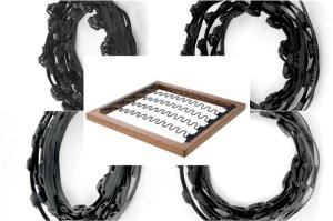 China Durable Plastic Upholstery Clip Strips , Zig Zag Spring Clip Strip Standardization Production on sale