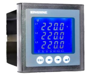 Buy cheap RS485 PMC72S Multifunction Digital Meter Three Phase ISO9001 Approved product