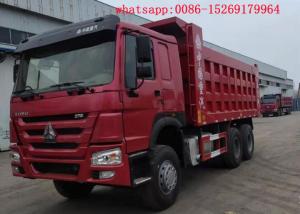 China Chinese high quality sinotruk 371hp 6x4 used howo dump truck on sale