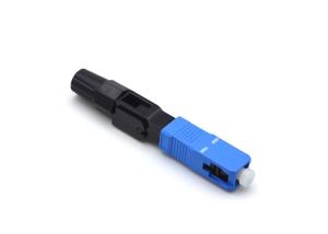 China 2 X 3 mm Cables Field Assembly Connector , SM / MM LC Fiber Optic Connector on sale