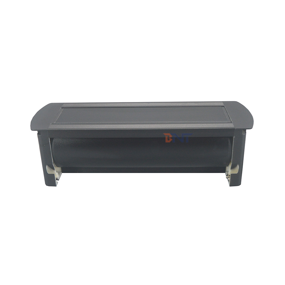 Customized aluminum smart office desk power socket with usb