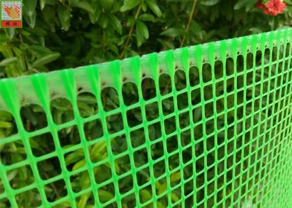 Quality Plastic Garden Mesh Netting Fence , Garden Protection Netting Green Color for sale