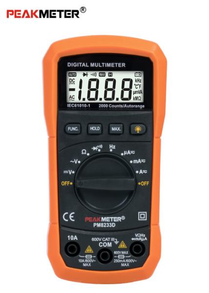 Quality High Precision Digital Multimeter With Auto Range And Temperature Measurement for sale