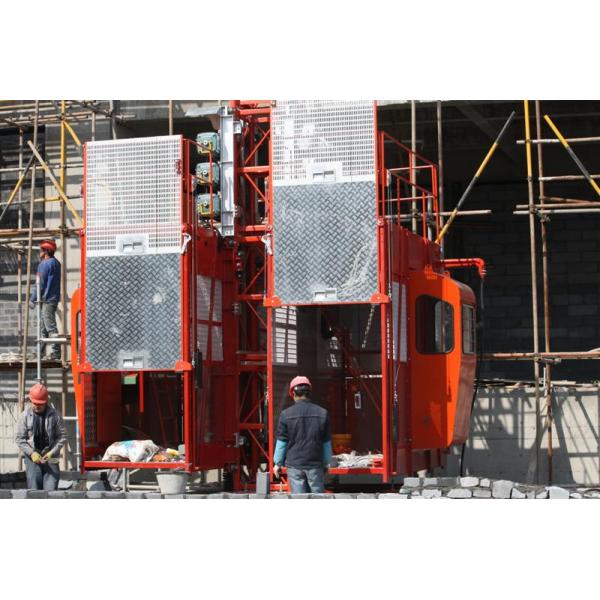 Lifting Building Hoist Elevator Transport Platforms 3200kg Load Capacity