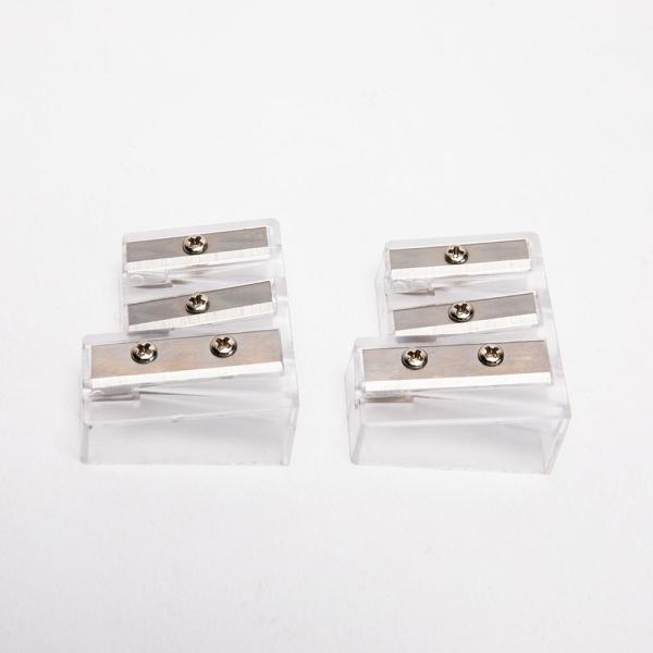 Lightweight 31.9mm Manual Pencil Sharpener Three Holes